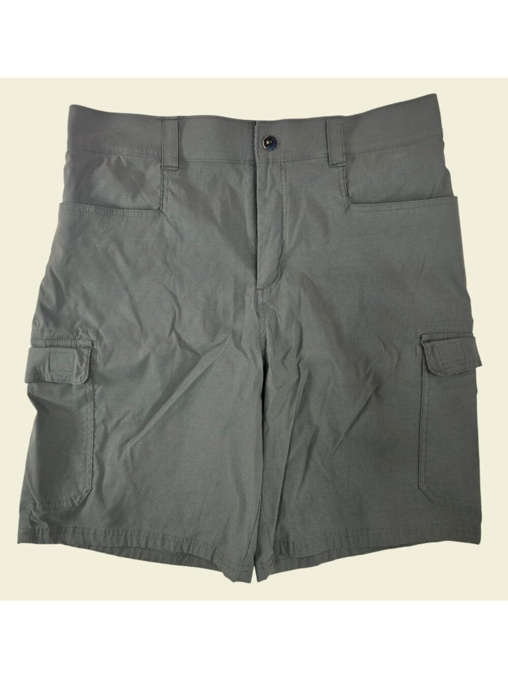 Orvis Mens Green Cargo Shorts Size 32  Outdoor Hiking Utility Style